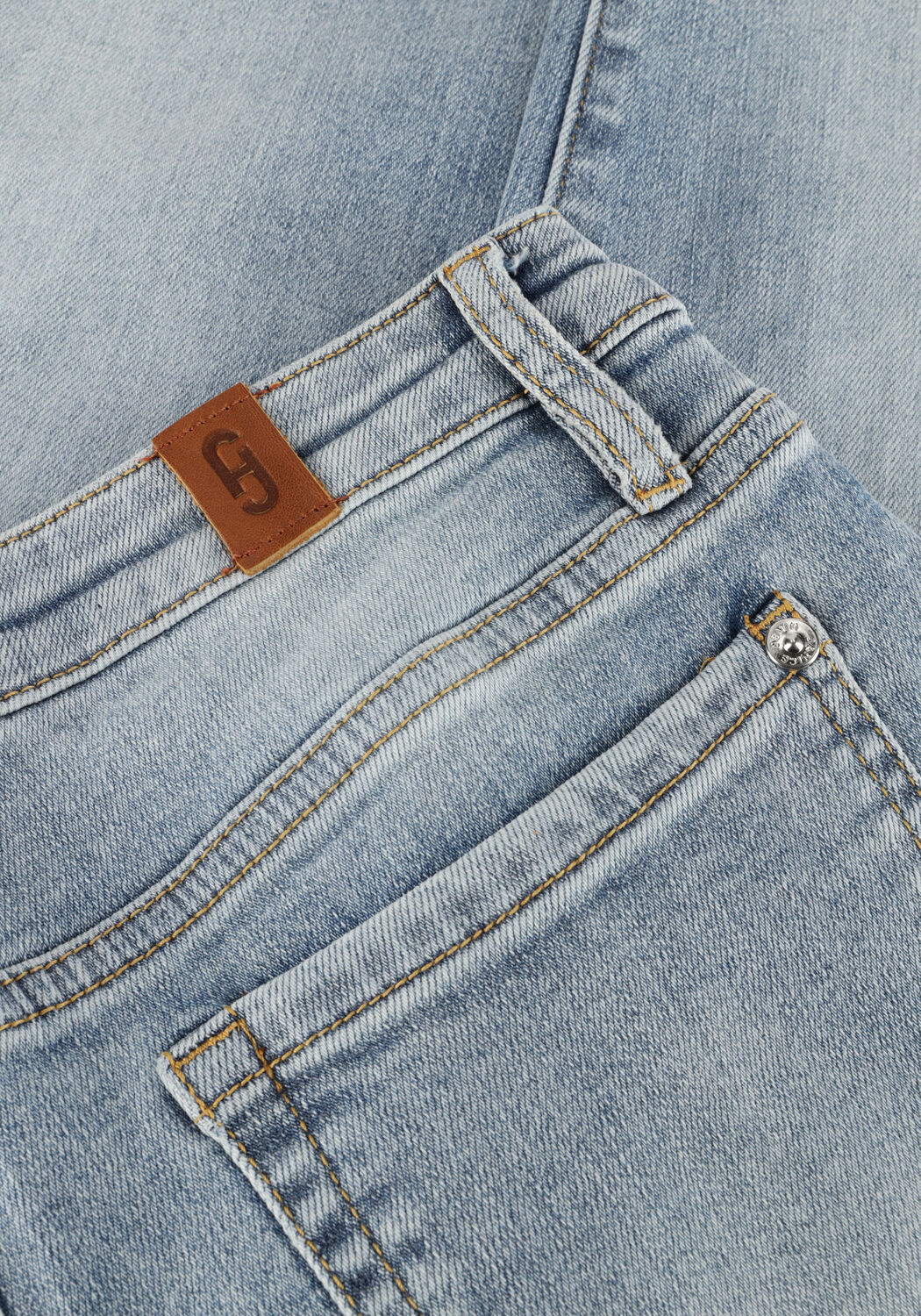 Lichtblauwe JANICE Slim fit jeans COOPER - large