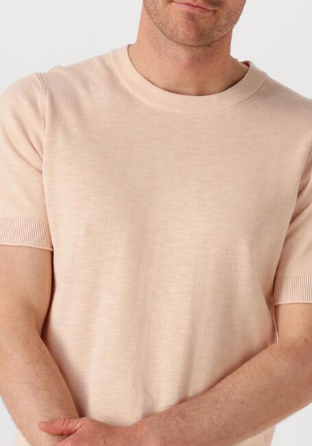 Lichtroze CAST IRON T-shirt COTTON BLEND SLUB - large
