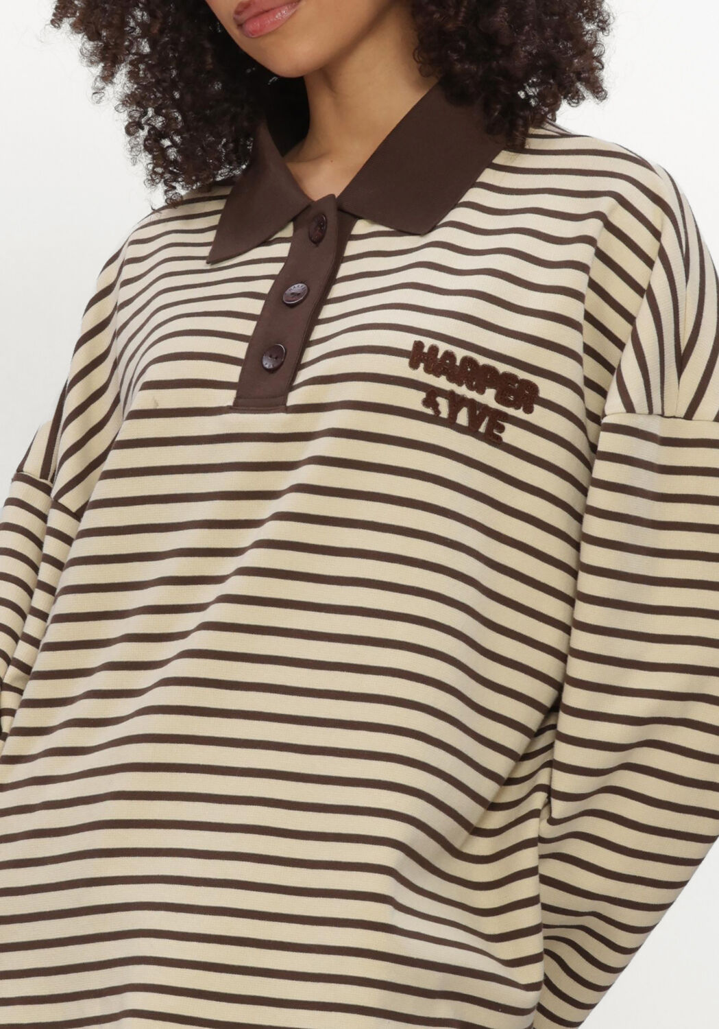 Creme HARPER & YVE longsleeve POLLIE-JU - large
