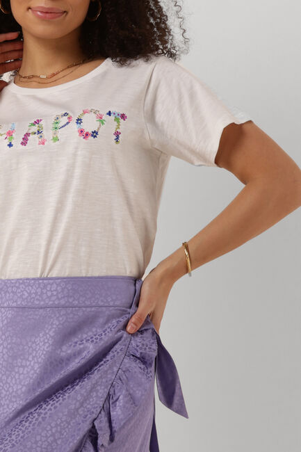 Gebroken wit FABIENNE CHAPOT T-shirt FLOWER CHAPOT T-SHIRT 301 - large