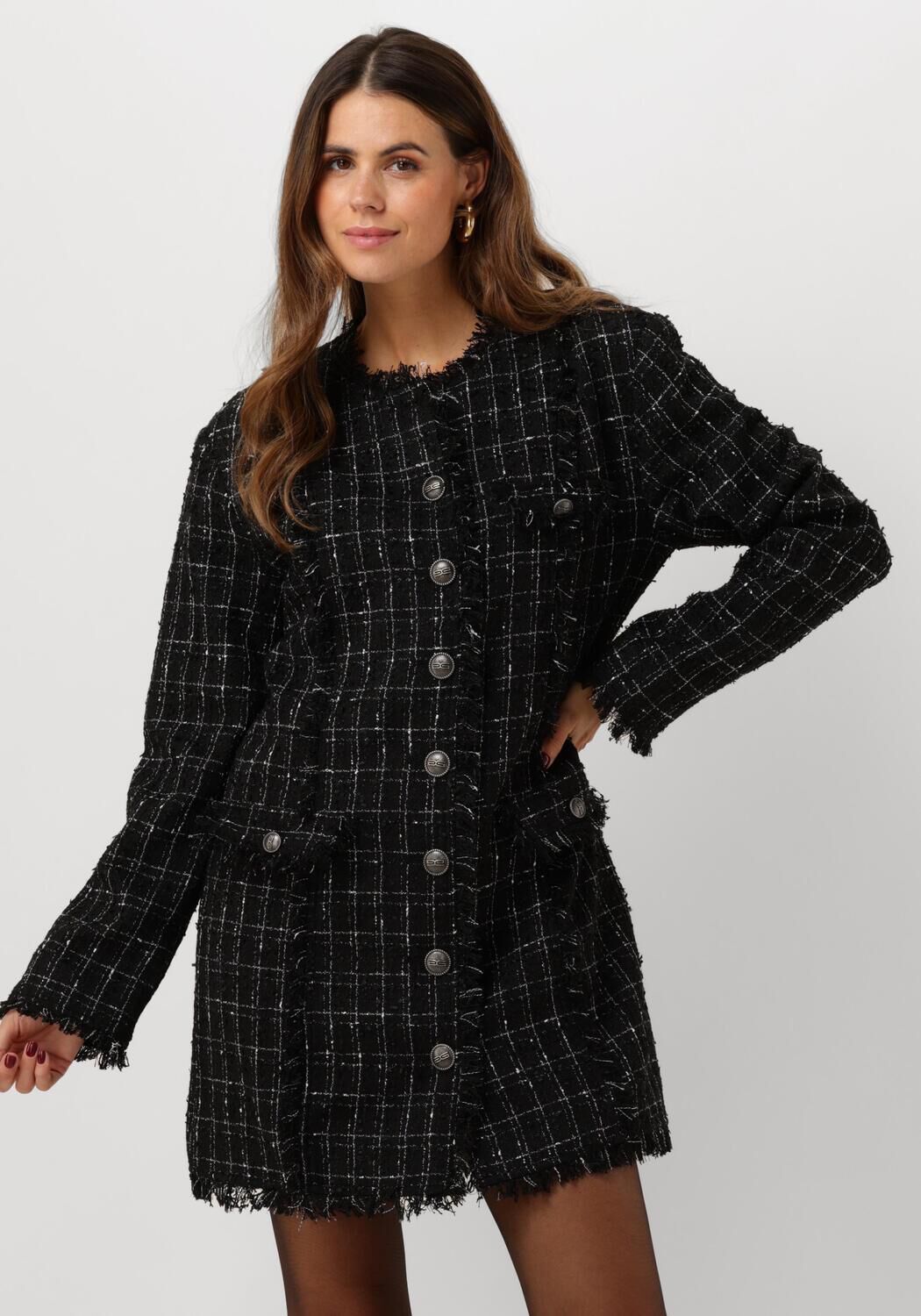Gestuz Zwarte Mini Jurk voor Stijlvolle Vrouwen Black Dames