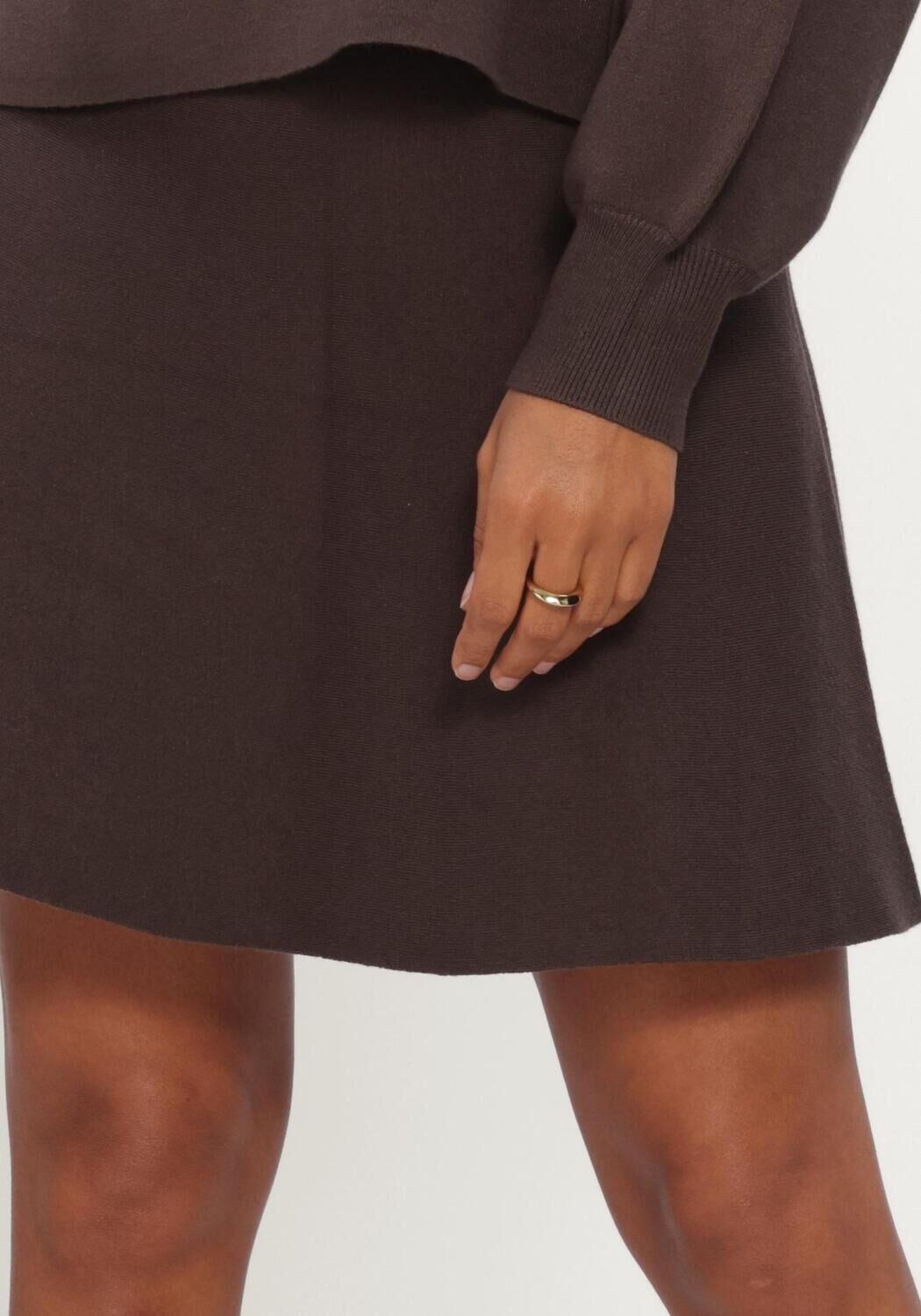 Bruine MSCH COPENHAGEN Minirok MSCHMERCY EAST SKIRT - large