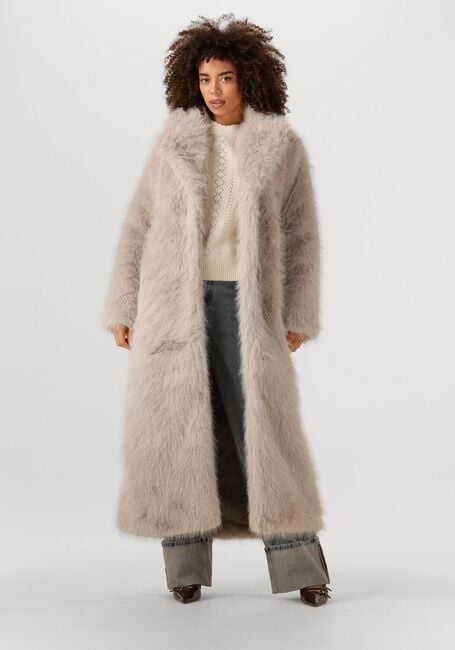 OBJECT OBJISADORA L/S LO HAIRY LONG COAT - large