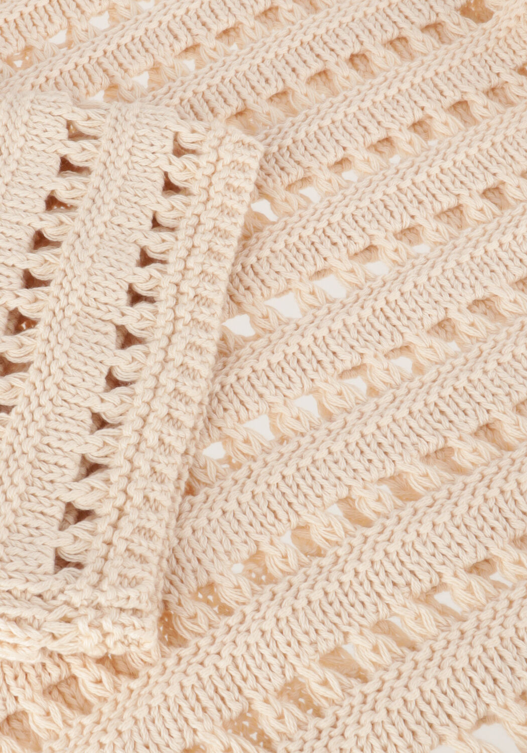 Beige MODSTR&Ouml;M Trui KOLBYMD O-NECK - large