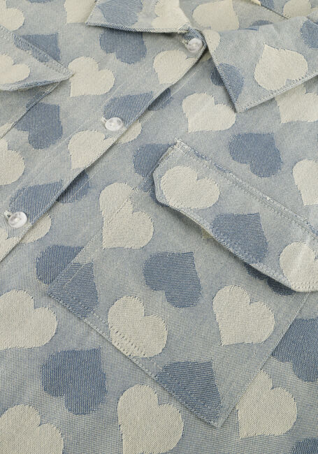 Lichtblauwe Labo de Colores Mini jurk LEA - large