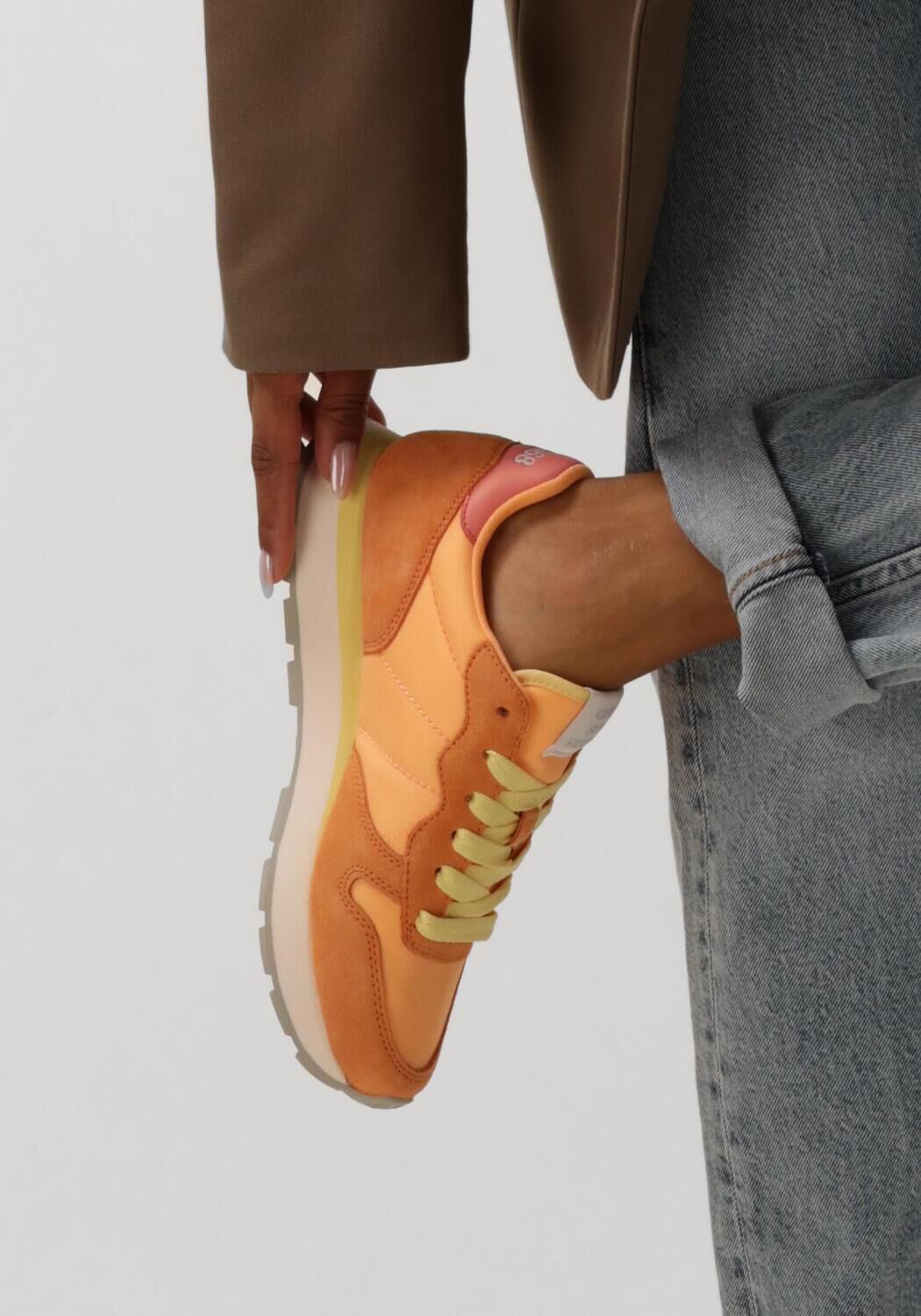 Oranje SUN68 Lage sneakers ALLY SOLID NYLON - large