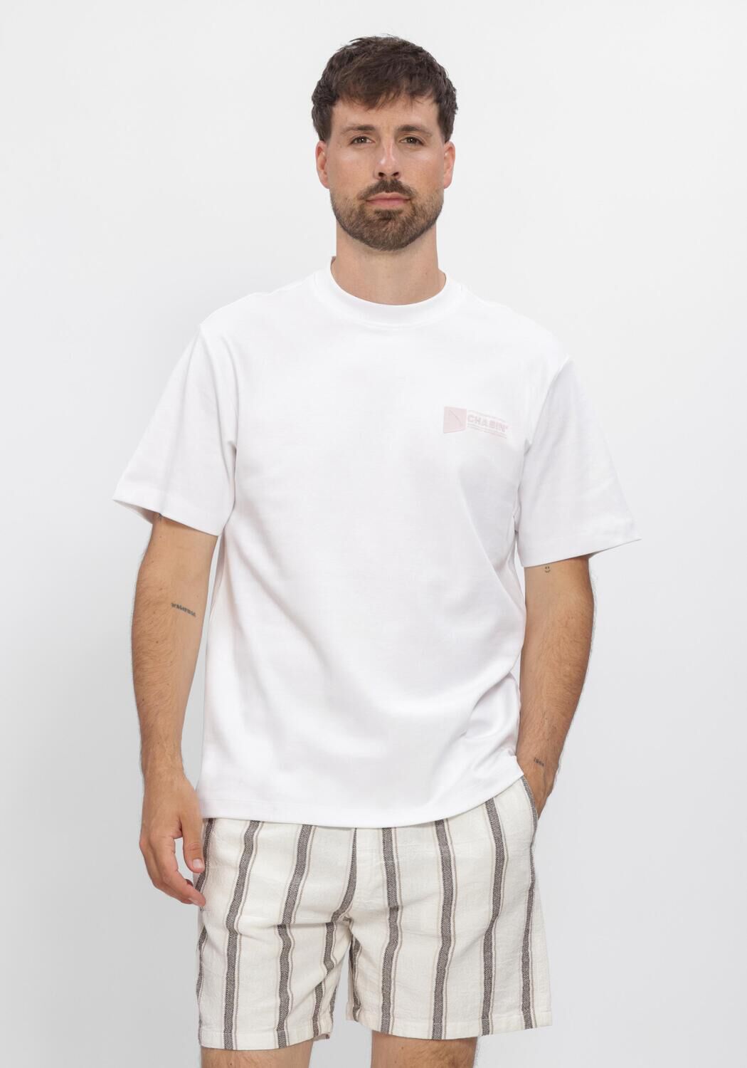 Witte CHASIN T-shirt 52110080_IDO TEE - large