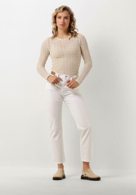 Witte REPLAY Straight leg jeans MAIJKE STRAIGHT PANTS - large