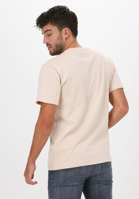 Beige TOMMY JEANS T-shirt TJM TOMMY BADGE TEE - large