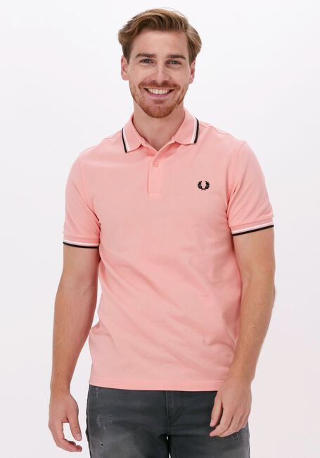 Roze FRED PERRY Polo TWIN FRED PERRY SHIRT |
