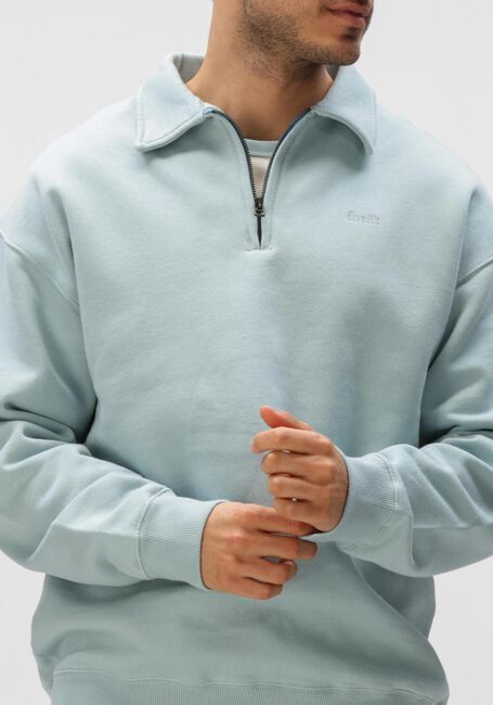 Mint FOR&Eacute;T Trui HOOK HALF ZIP - large