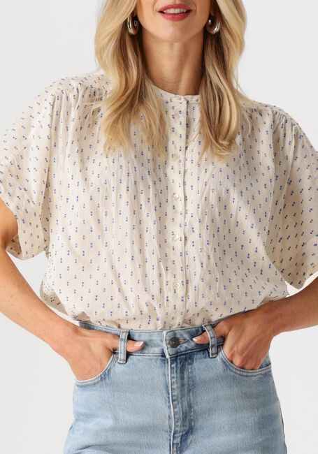 Ecru BY-BAR Blouses ALEX DOTS BLOUSE - large