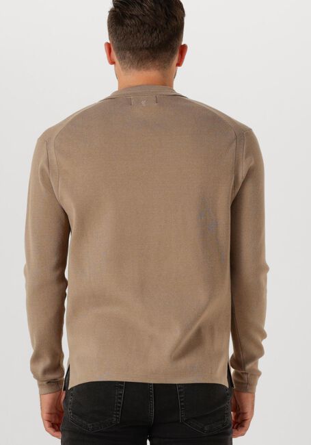 Beige PURE PATH Sweater REGULAR POLO FIT KNITWEAR - large