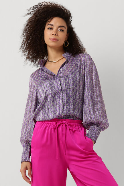 Paarse CO'COUTURE Blouses VIRIL PETRA SHIRT - large