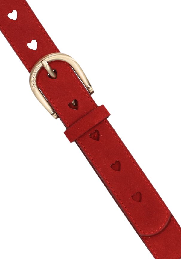 FABIENNE CHAPOT Dames Riemen Cut It Out Belt Rood