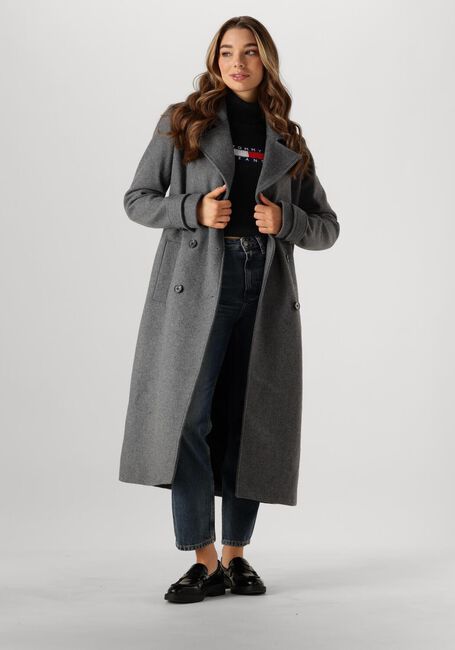 Grijze MODSTRÖM Mantel SHAYMD COAT - large