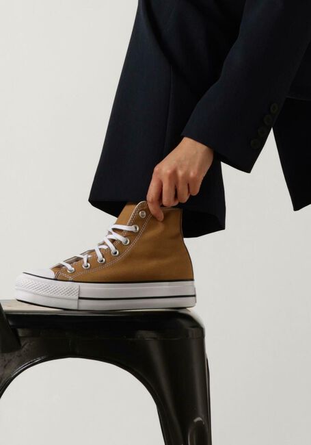 Bruine CONVERSE Hoge sneakers CHUCK TAYLOR ALL STAR LIFT PLATFORM - large