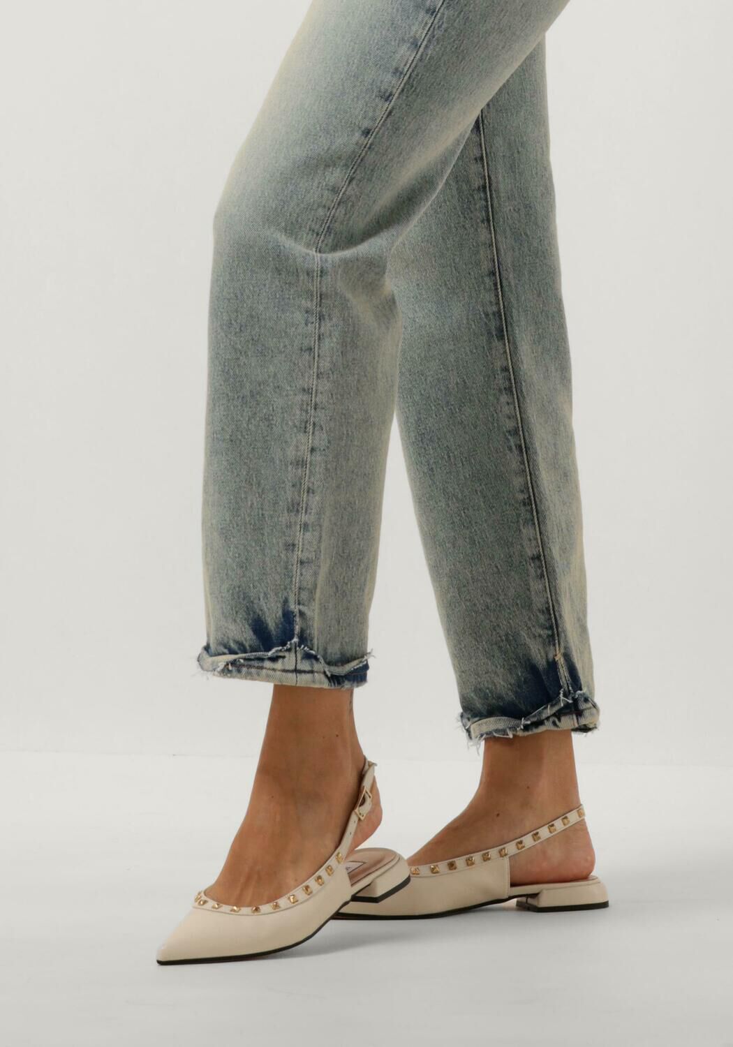 Beige NOTRE-V Slingbacks 12270 - large