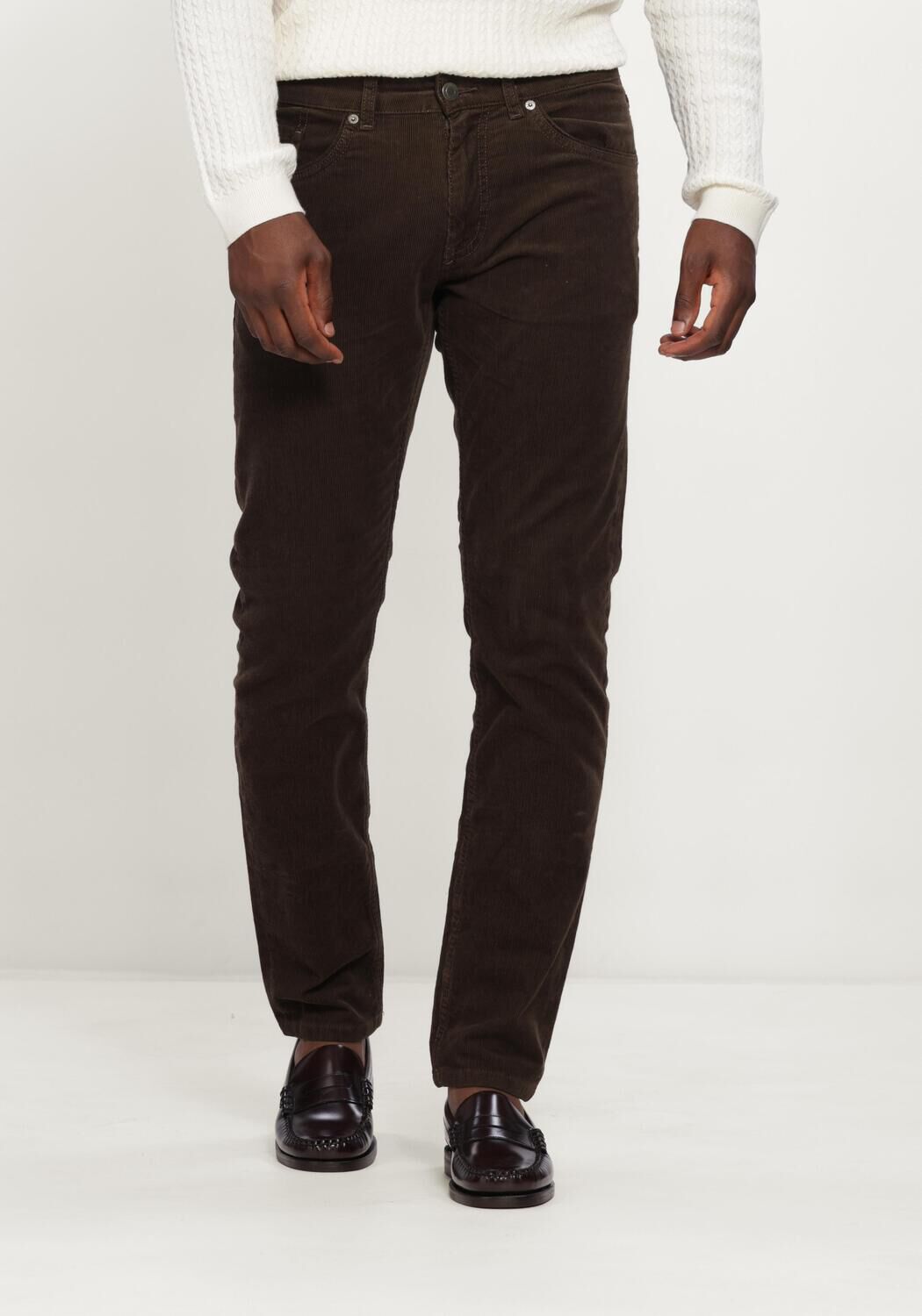 Bruine MATINIQUE Slim fit jeans MAPETE - large