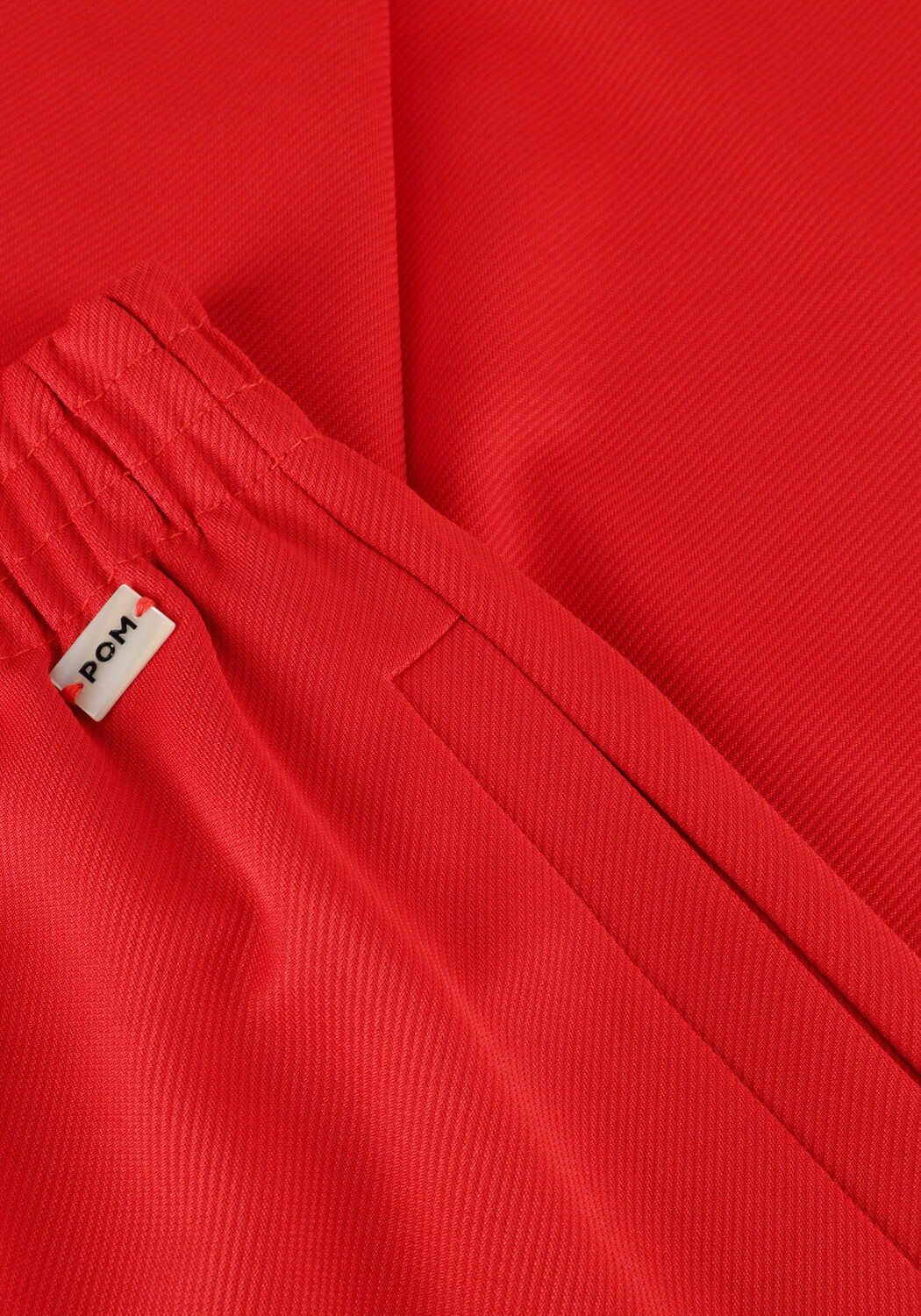 Rode POM AMSTERDAM Pantalon SCARLET RED - large
