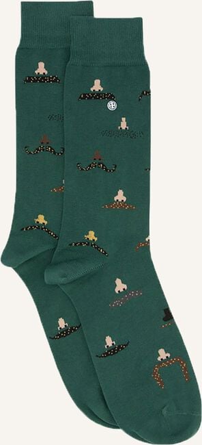 Groene ALFREDO GONZALES Sokken MOUSTACHES Groene ALFREDO GONZALES Sokken MOUSTACHES - large