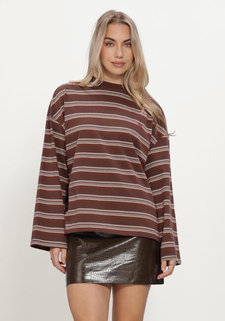 Bruine HARPER & YVE T-shirt TOMMY-LS - large