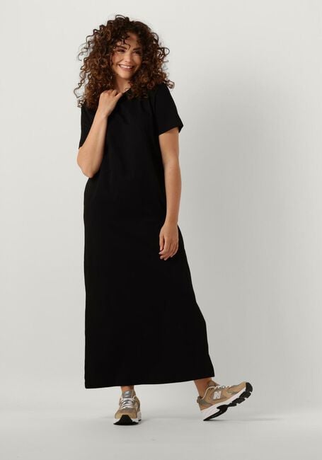 Zwarte SELECTED FEMME Maxi jurk SLFESSENTIAL SS ANKLE TEE DRESS - large