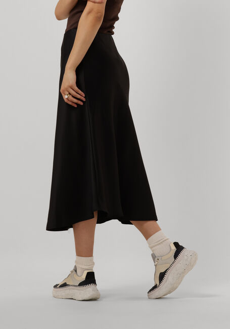 Zwarte NEO NOIR Midirok BOVARY SKIRT - large