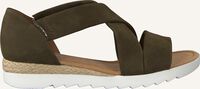 Groene GABOR Platte sandalen 711.1 - medium