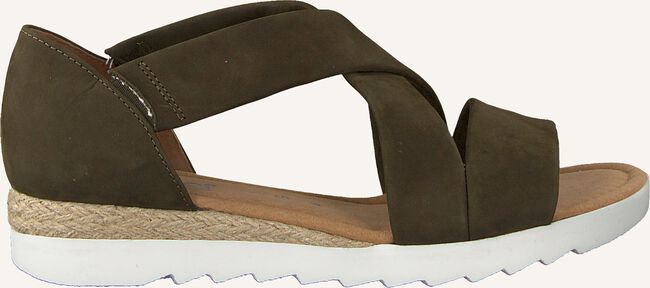 Groene GABOR Platte sandalen 711.1 Groene GABOR Platte sandalen 711.1 - large