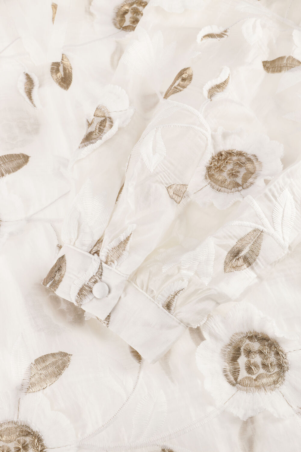 Gebroken wit AAIKO Top ALANZA 3D TEN 518 - large