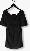 Zwarte SCOTCH & SODA Mini jurk MINI DRESS WITH BRODERIE ANGLAISE SLEEVE