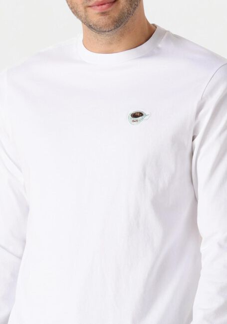 Witte FORÉT T-shirt RELAX LONG SLEEVE - large