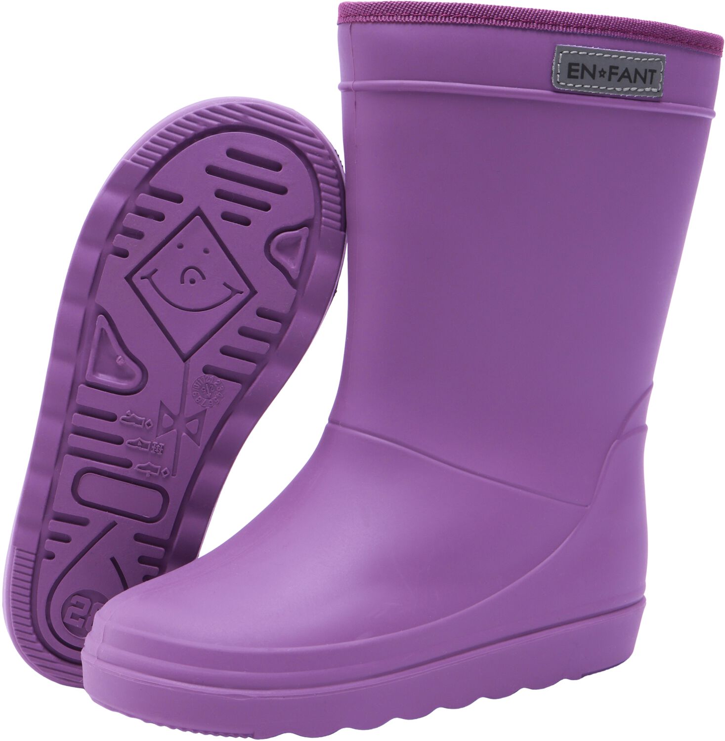 ENFANT Paarse Laarzen Thermo Boots Solid