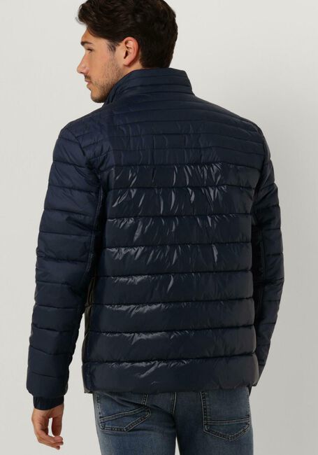 Donkerblauwe BOSS Gewatteerde jas ODEN - large