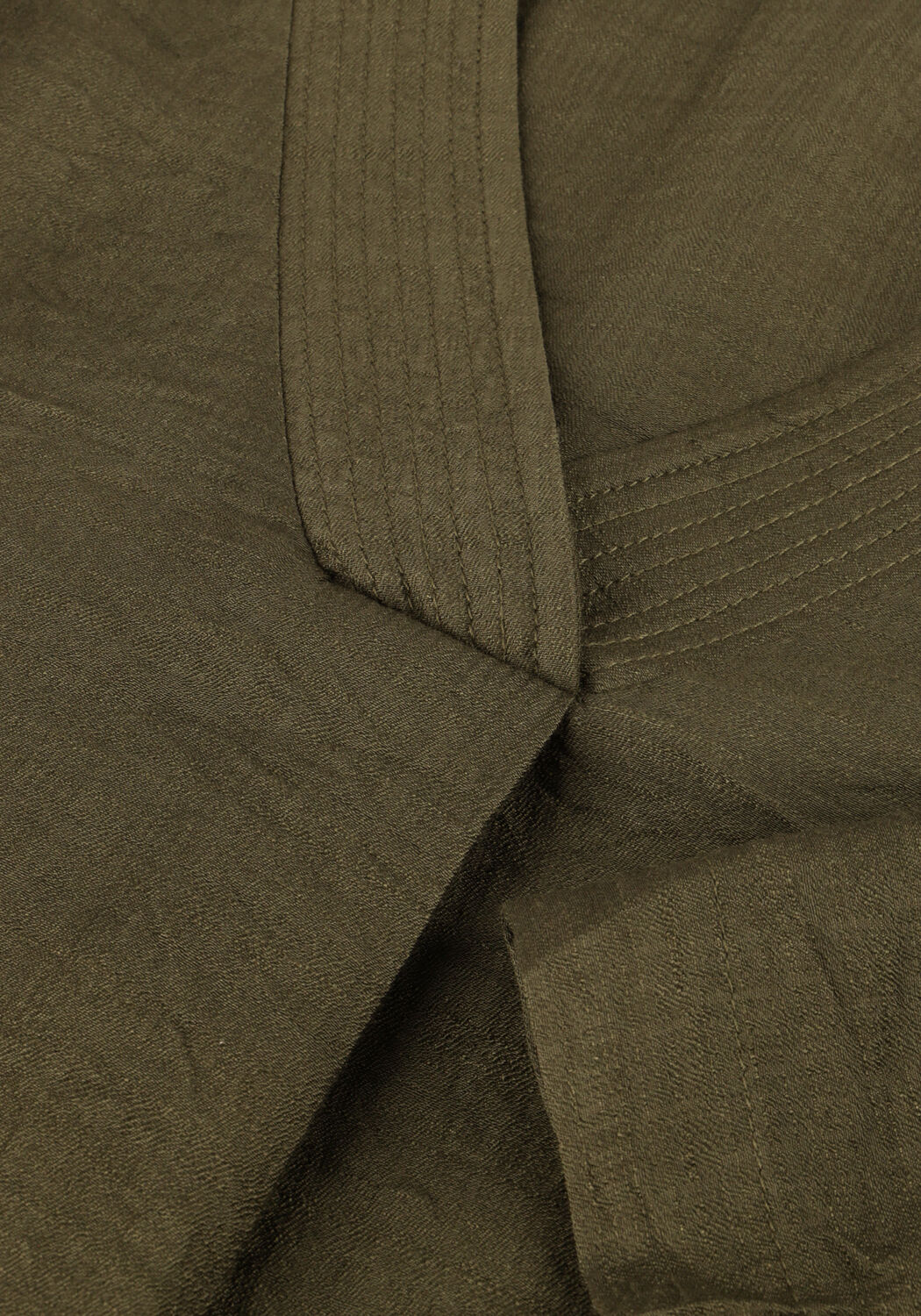 Olijf CO'COUTURE Midi jurk CARYNCC PLEAT TUNIC DRESS - large