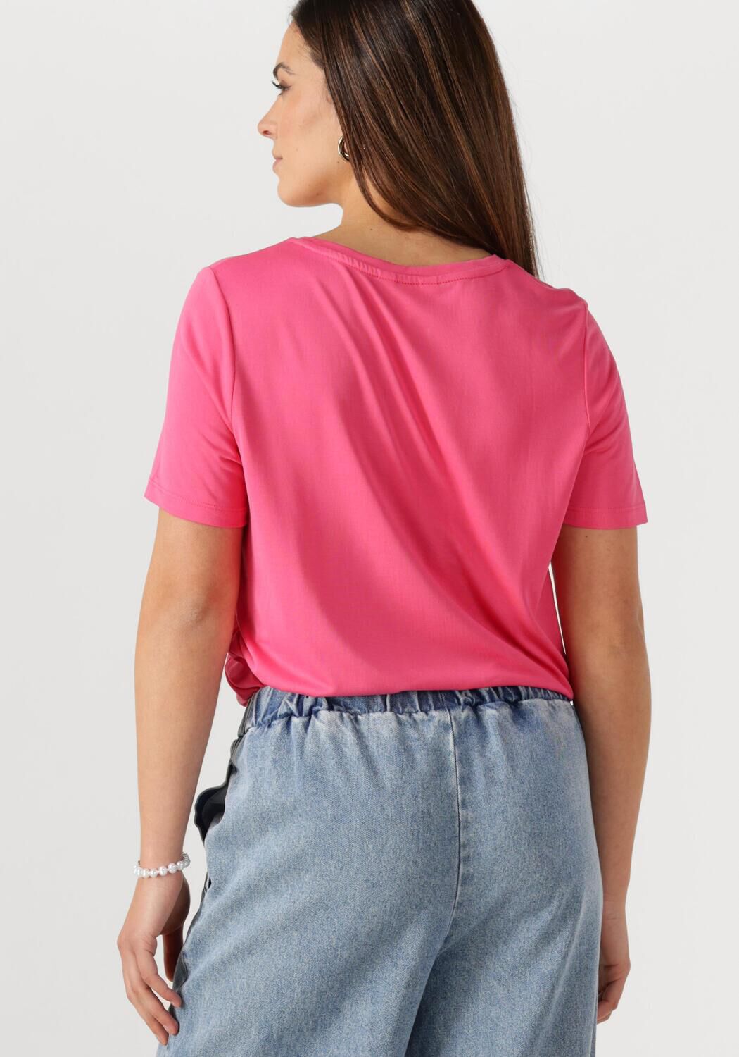 OBJECT Dames Tops & T-shirts Objannie S s T-shirt Noos Wit