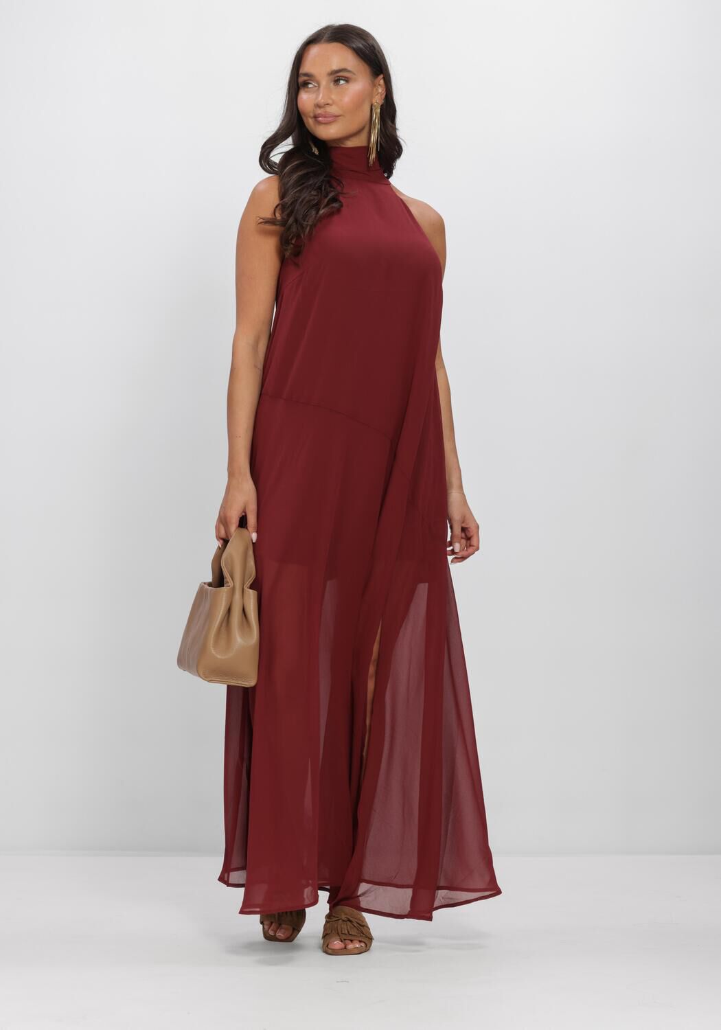 Rode GESTUZ Jurken GZDORAH DRESS - large