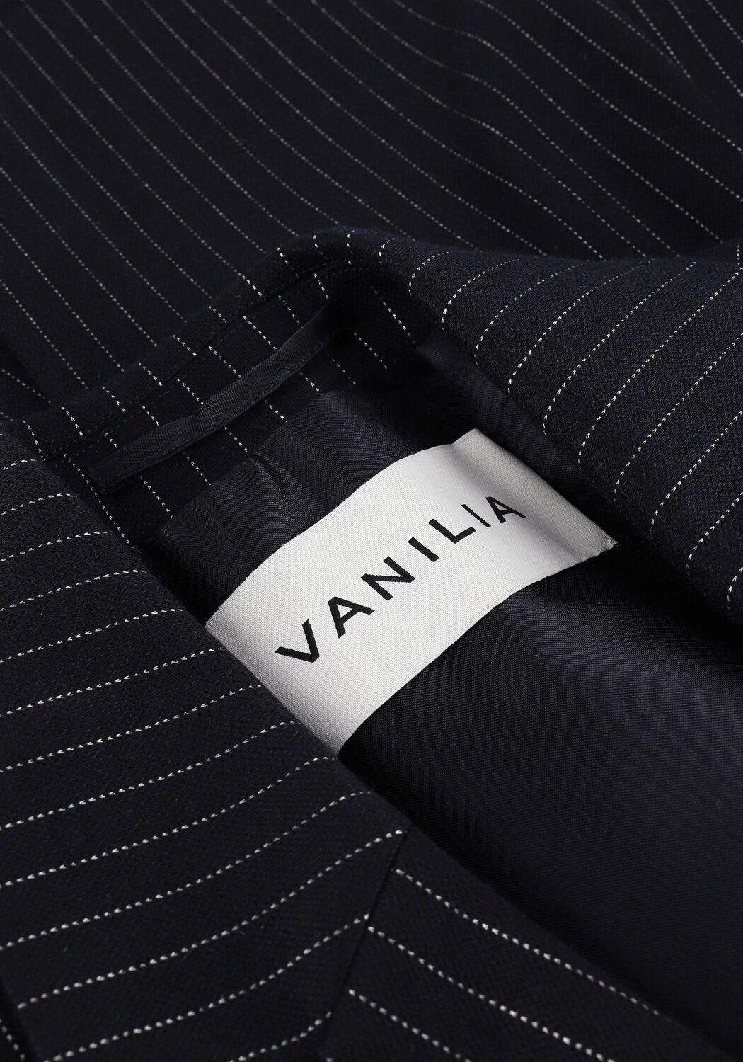 Donkerblauwe VANILIA Blazer CLASSIC PIN - large