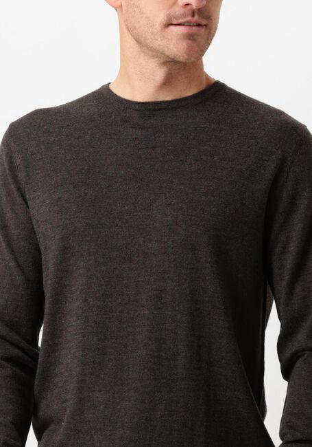 Bruine PROFUOMO Trui PULLOVER CREWNECK - large