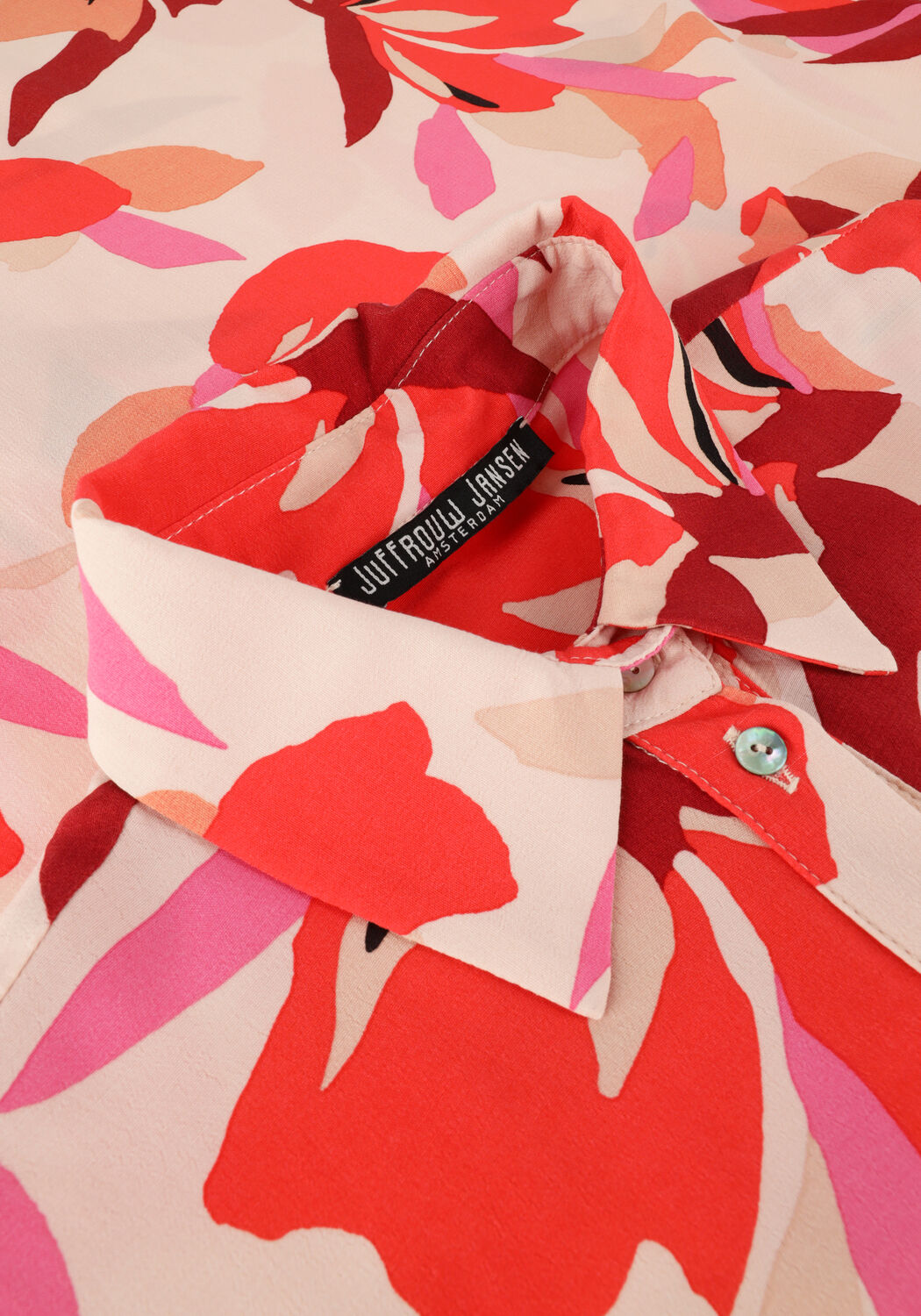 Roze JANSEN AMSTERDAM Midi jurk DUBAI - large