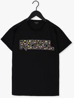 Zwarte COLOURFUL REBEL T-shirt REBEL STUDS BOXY TEE
