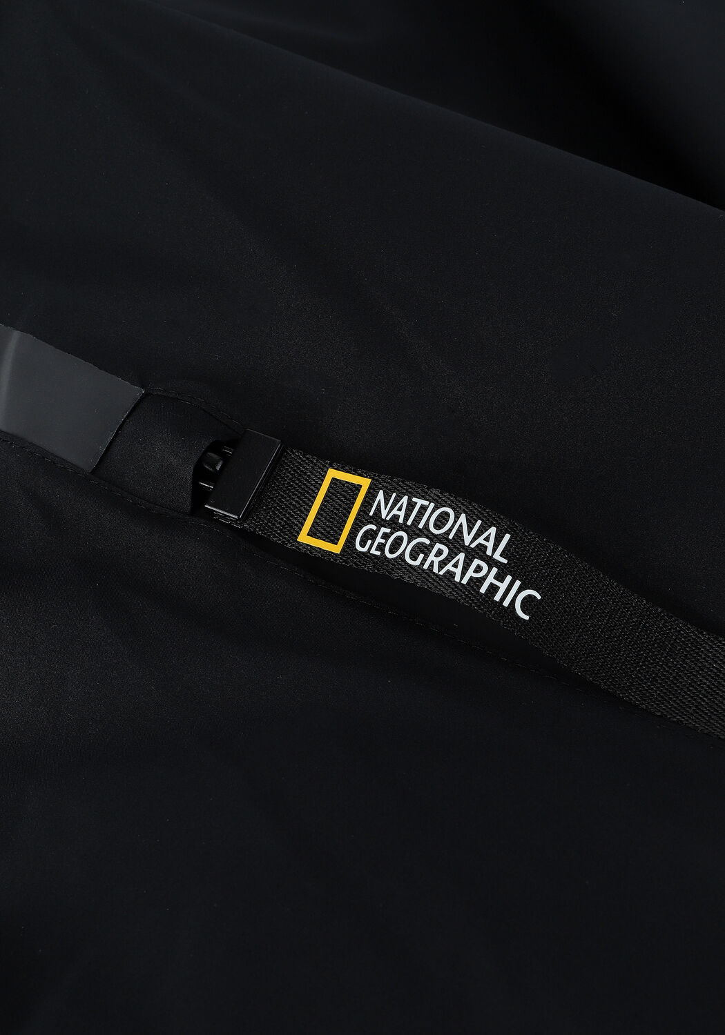 Zwarte NATIONAL GEOGRAPHIC Parka's HOODED ICONIC JACKET - large