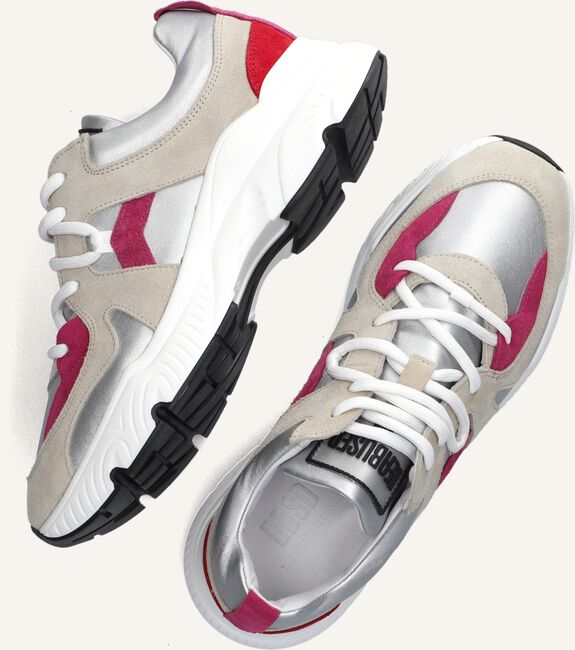 Zilveren DEABUSED Lage sneakers 7746 Zilveren DEABUSED Lage sneakers 7746 - large