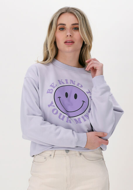 Paarse CATWALK JUNKIE Sweater SW LOVE IS LIFE - large