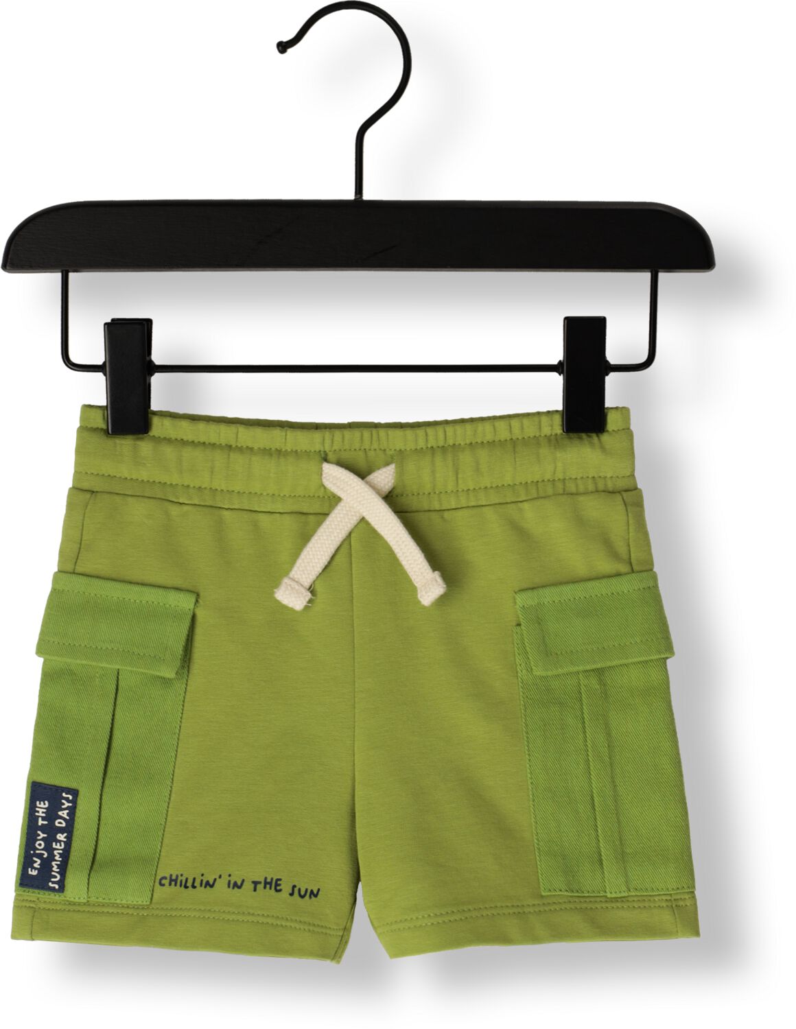 YOUR WISHES Jongens Broeken Solid Cargo Shorts Groen