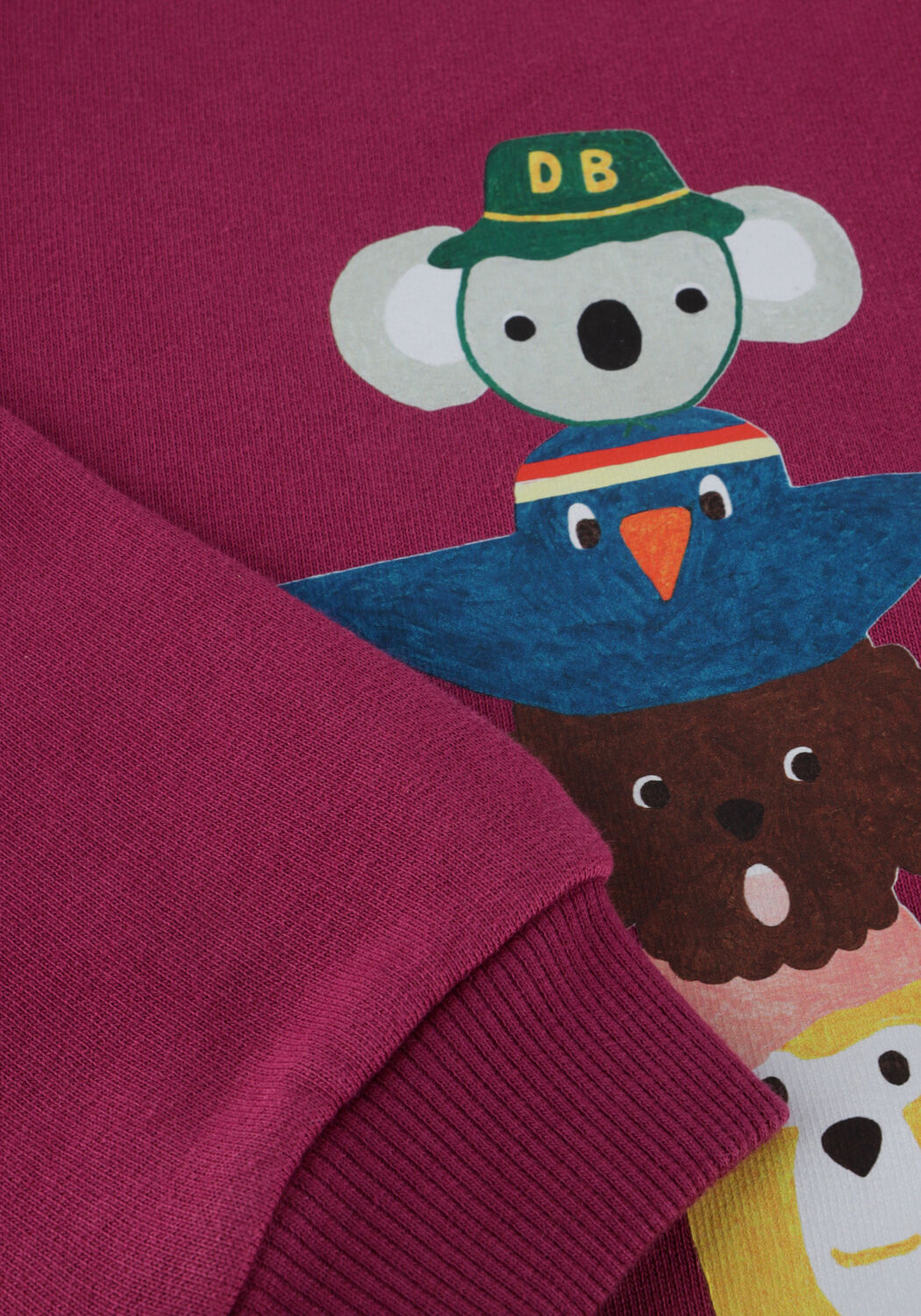 Bordeaux DAILY BRAT Trui WOBBLE TOTEM SWEATER - large