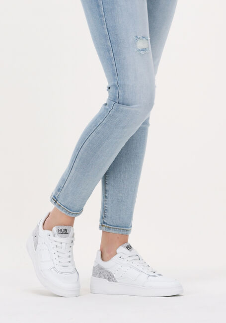 Witte HUB Lage sneakers MATCH - large