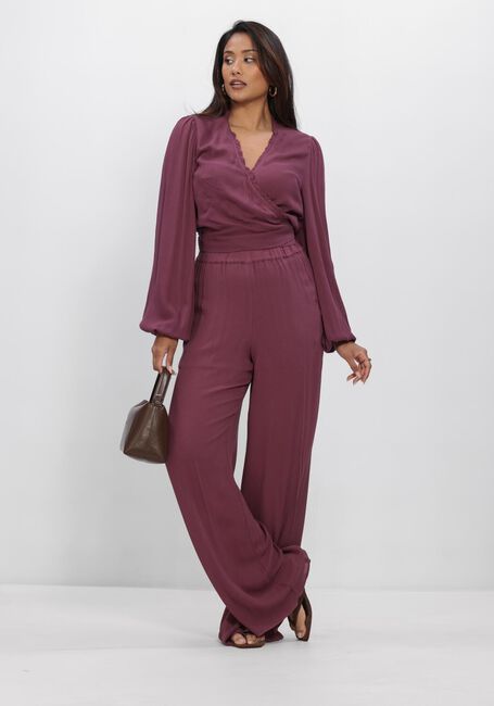 Bordeaux HARPER & YVE Wijde broek RILEY-PA - large
