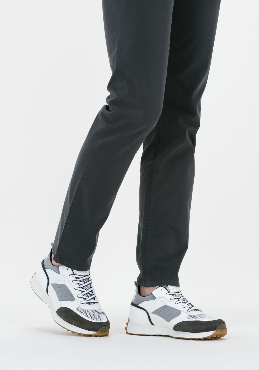 Witte GOOSECRAFT Lage sneakers DANE MEN - large